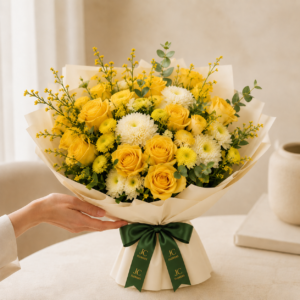 Golden Hour Garden – Yellow & Ivory – Image 7