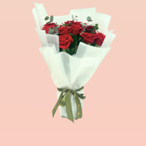 red roses bouquet