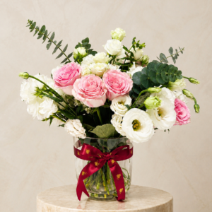 JC signature vase